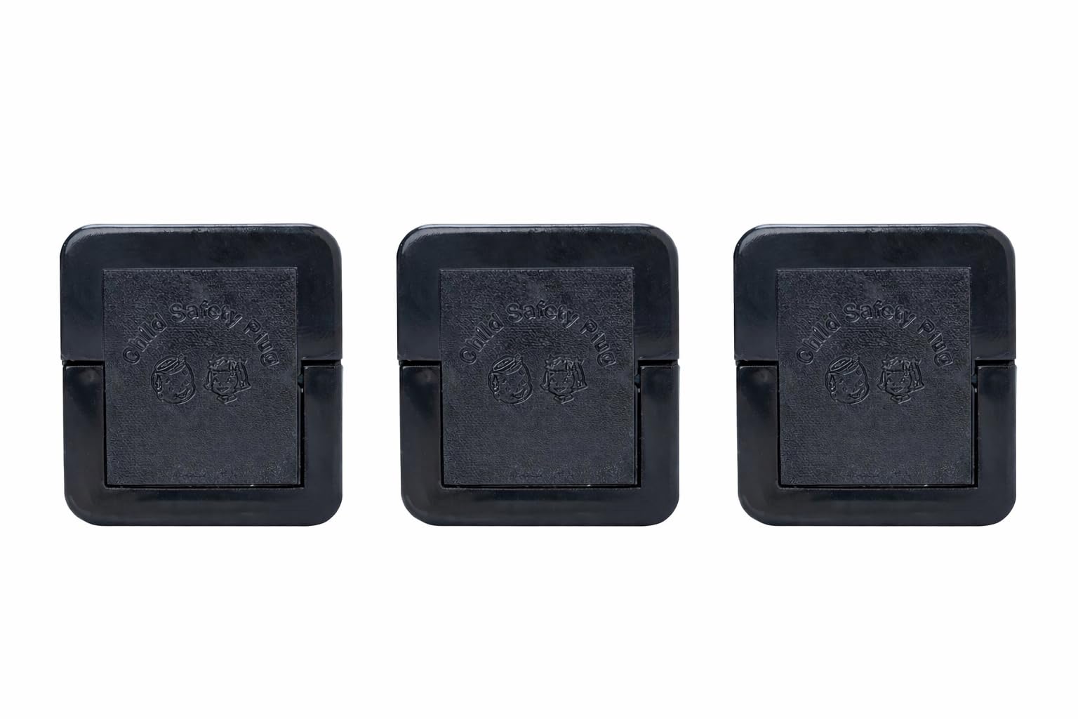 Child Safety Plug Socket Cover Cap for Electrical Switch Board, Plastic Socket Protector Insert with Pin Base for Plug P