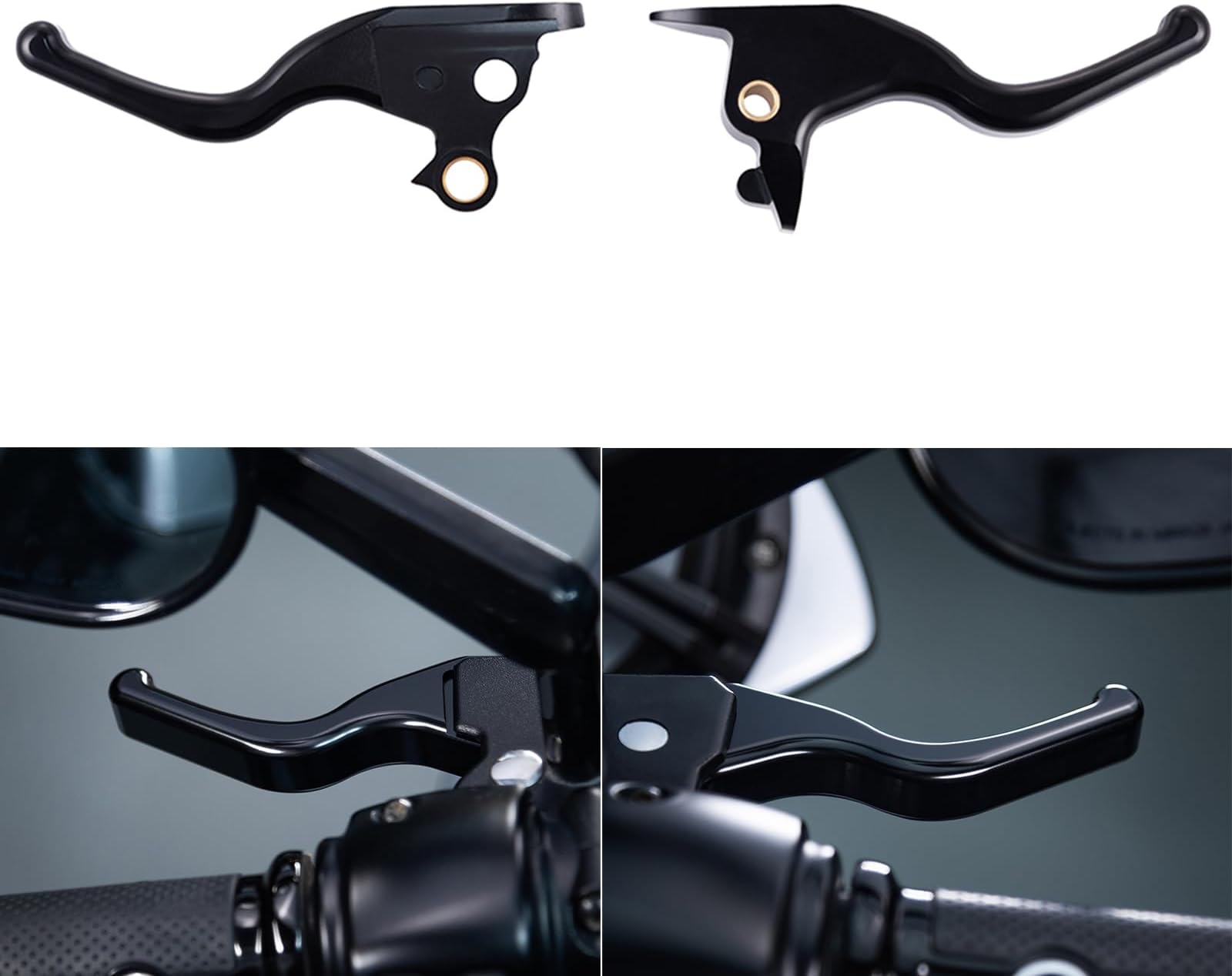 Brake Clutch Levers For Harley 96-17 Dyna/96-14 Softail /96-03 XL - View #2