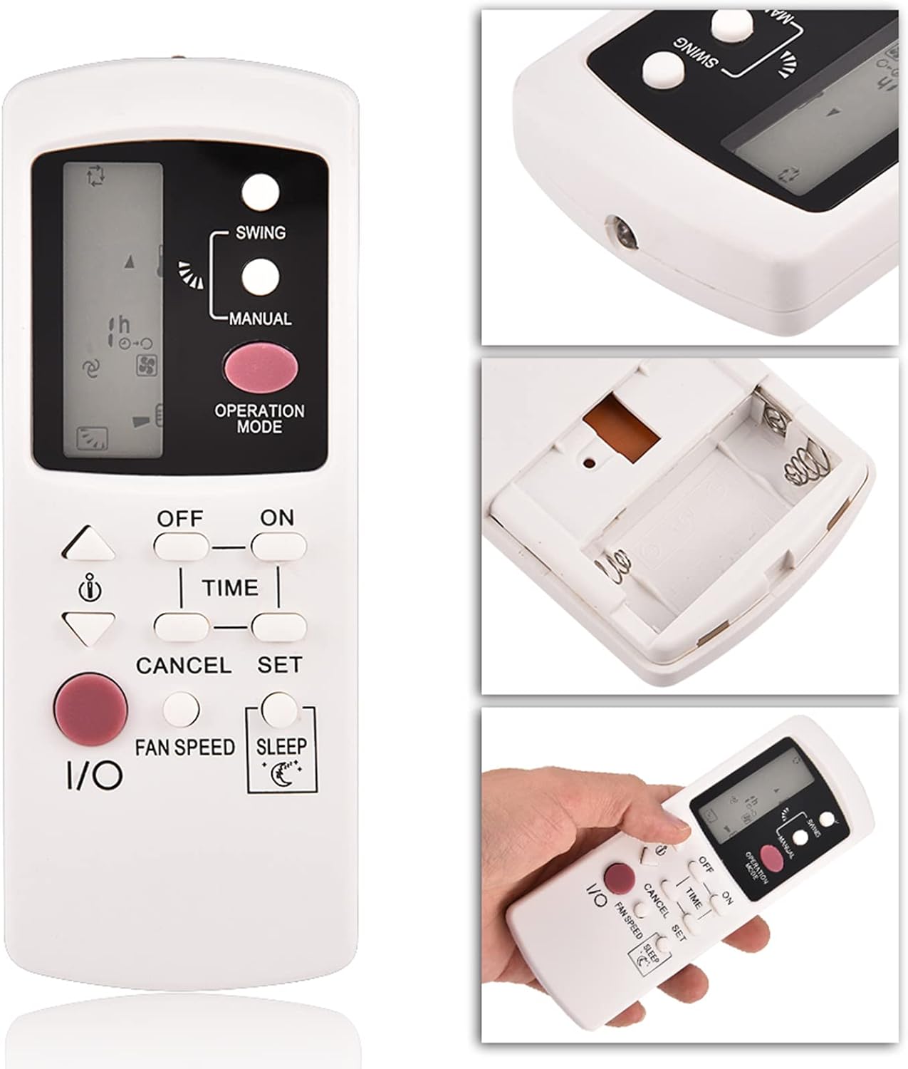 Collage of remote details