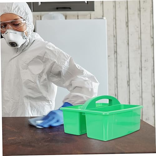 Miniatura 7 de Cesta de ducha Limpieza con asa Suministros de limpieza Caja de aperitivos Contenedor de herramientas de belleza Cesta de almacenamiento de mano