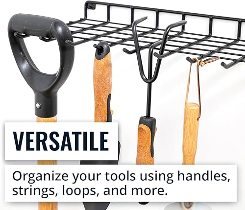 Miniatura 4 de StoreYourBoard Afton - Organizador de suministros de limpieza, para garaje, lavandería, armario, estante de almacenamiento para escobas,