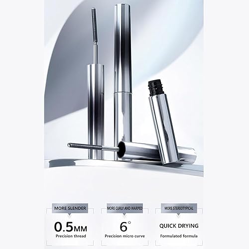 Miniatura 5 de Judy Doll - Máscara de pestañas rizadoras 3D, máscara de hierro Judy Doll para muñeca, impermeable, pestañas extralargas, sin descamación, sin