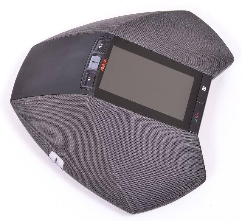 Avaya B189 IP HD Conference Phone Station, top-down view showing the display, control buttons, and speaker grille.