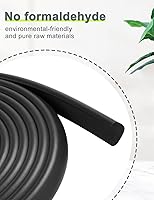 Vista 2 de Protector de esquina de espuma para bordes y esquinas, con parachoques de seguridad de espuma de 19 pies de longitud, protectores de esquina de mesa