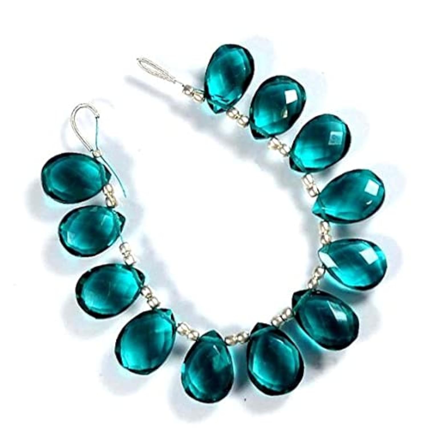 Apatite bleu ciel facettée 12x16mm parfaite pour vos bijoux d'été faits main
