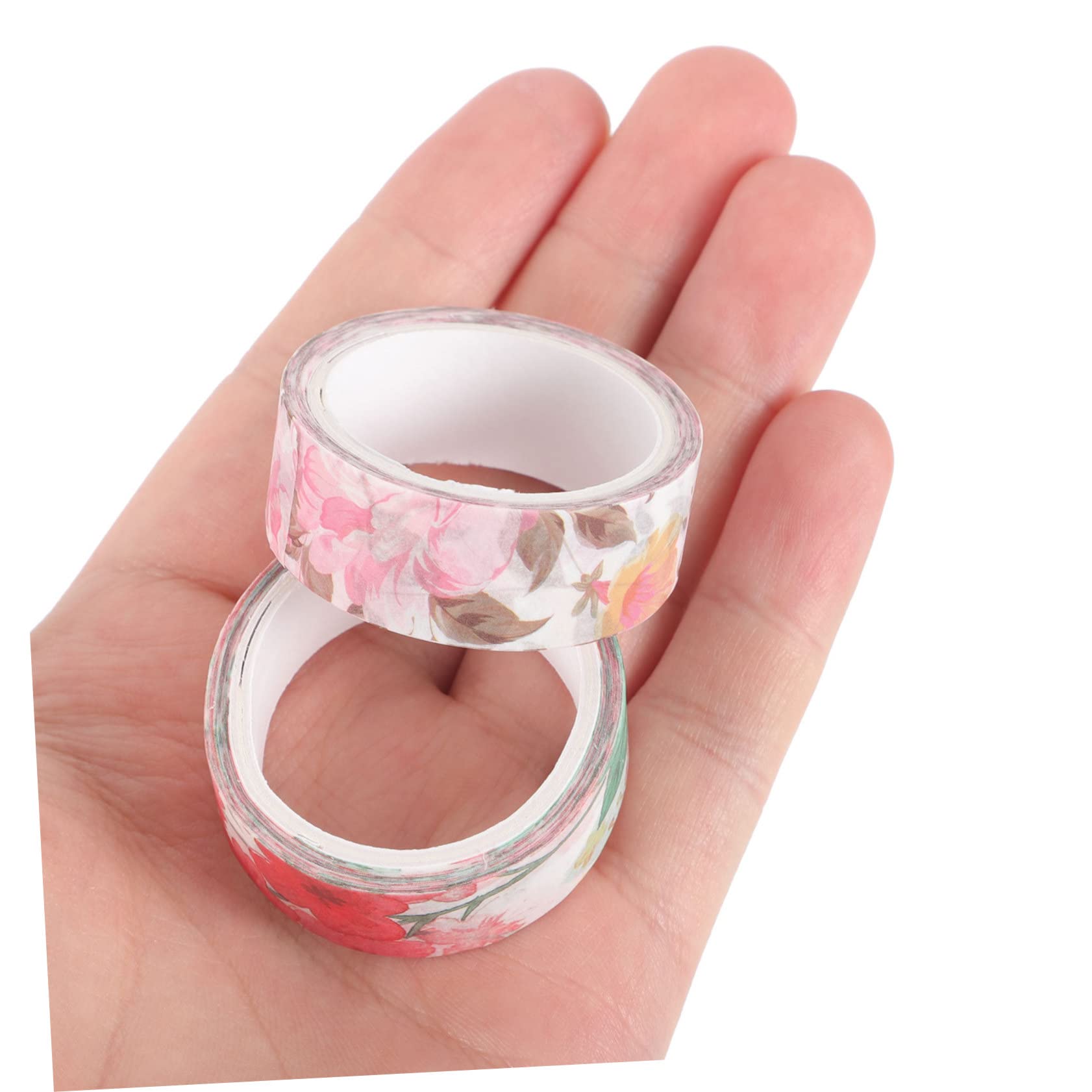 SHINEOFI 60rotoli Washi Tape Decorativi Per Scrapbooking e Fai Te Nastro Creativo Per Artigianato Facile Da Strappare e Riutilizzabile Per Diari e Biglietti Di Auguri