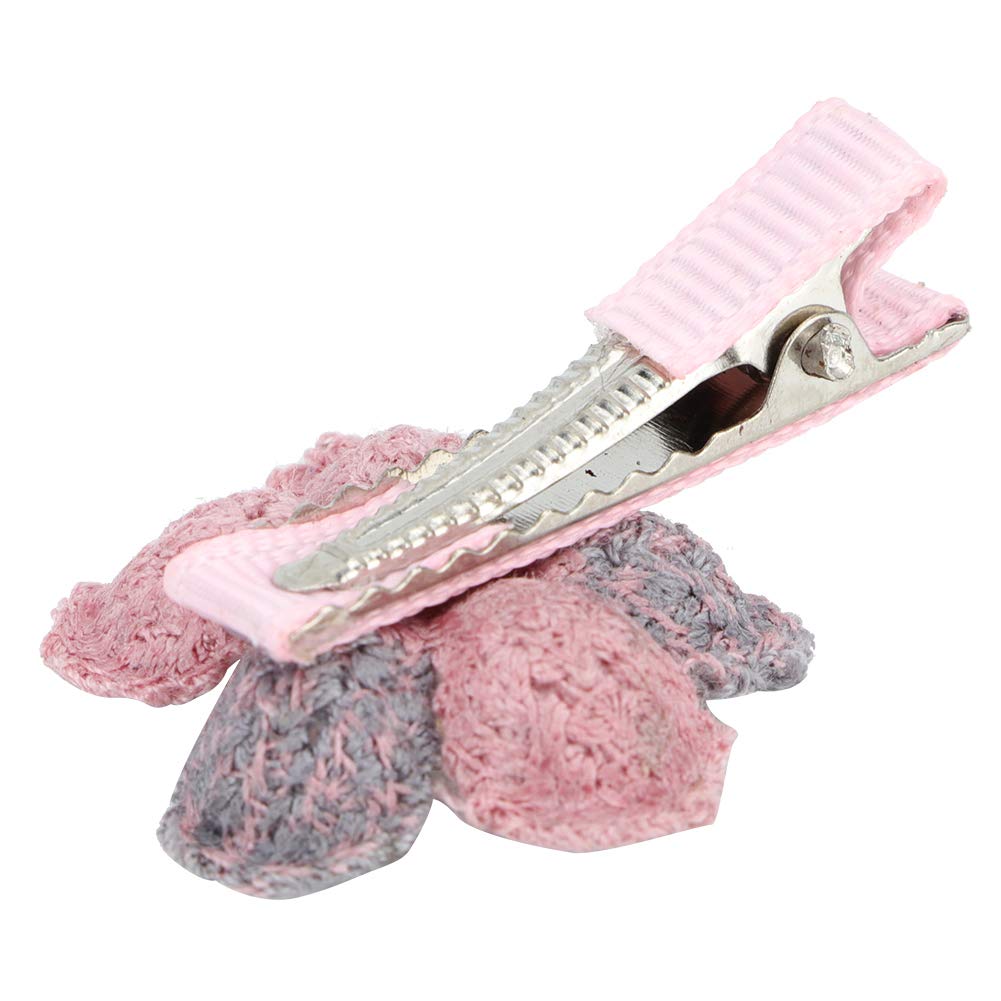 8 Set Fashionable Cloth Pet Dog Cat Bow Flower Hairpin Hair Clamp/Holder Grooming Decor Accessory Pet Hairpin Flower Hair Clamp/Holder Dog Bow Quality and