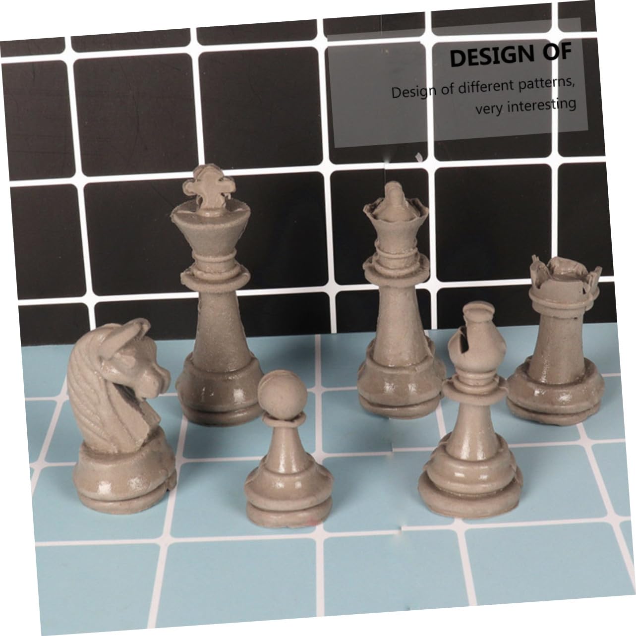Set 12 Pezzi Stampi in Silicone per Dolci a Forma di Scacchi, Materiale Silicone Ecologico, Facile da Pulire, Design Creativo per Torte e Cioccolatini Unici