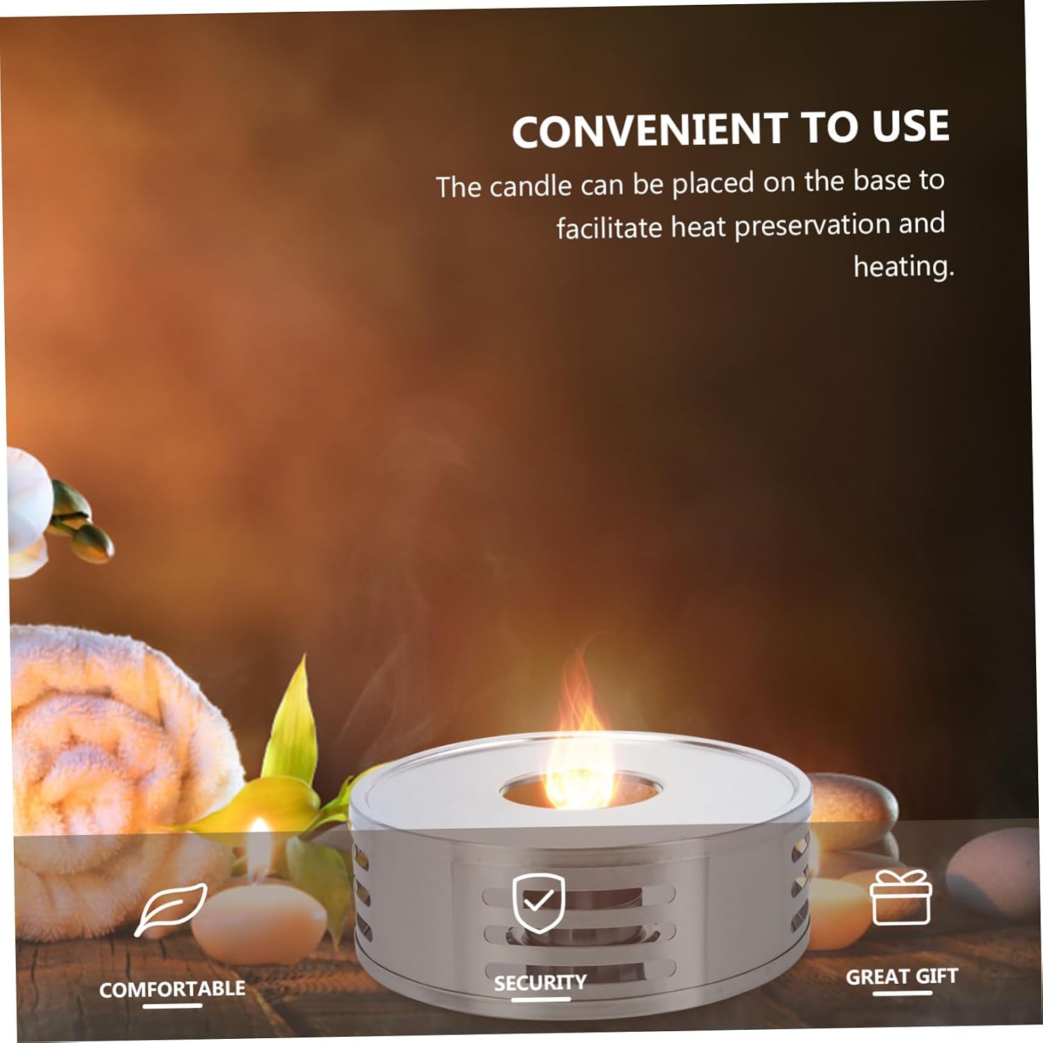 Teapot Warmer Decorative Warming Base Home Teapot Heater Tea Supply Tea Pot Stovetop