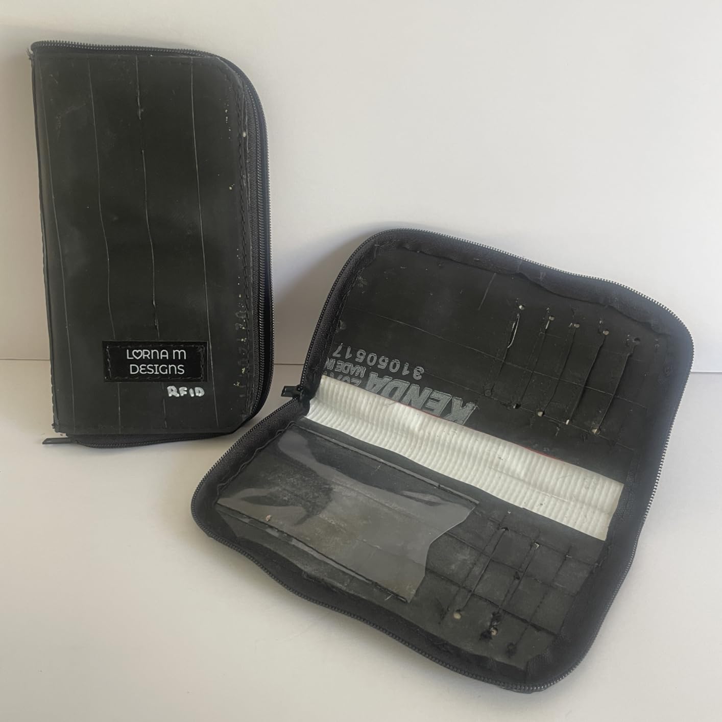 I use it in my inner tube wallets