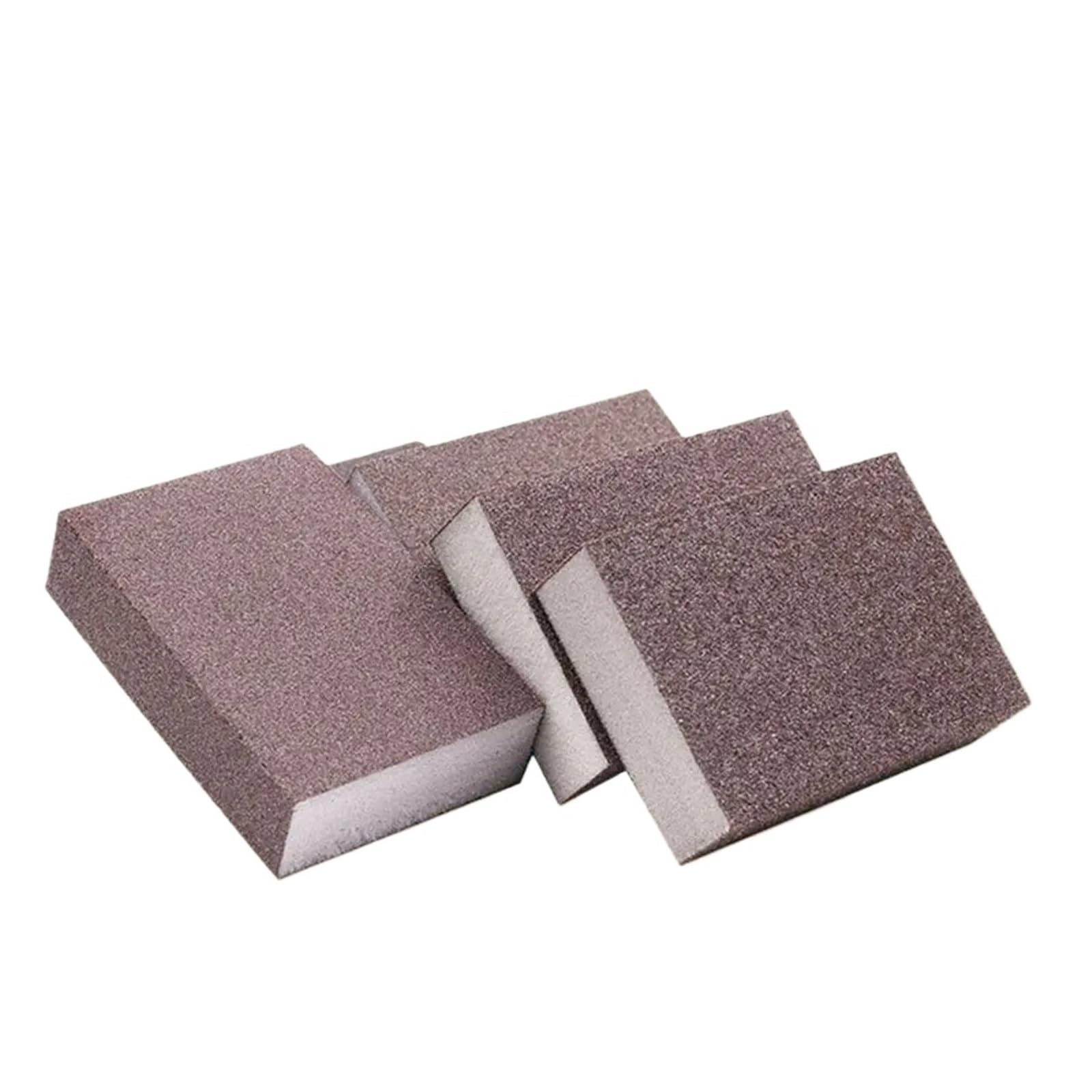 5 PCS Schleifschwammblock for Metall, Kunststoff, Holz, Farbe, grob bis extra fein(60)