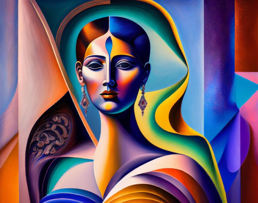 Affiches sur toile SERENDIPITP peinture de figure 58 x 90 cm sans cadre décor