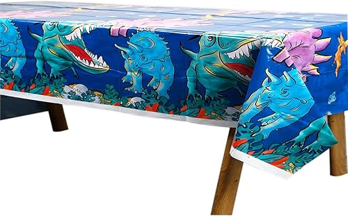 Miniatura 9 de Kit de suministros de fiesta de cumpleaños de dinosaurios para niños, decoraciones de fiesta de dinosaurios, 20 invitados, incluye platos de