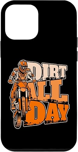 iPhone 12 mini Dirt All Day Racing Supermoto Motorcycle Riders Motocross Case