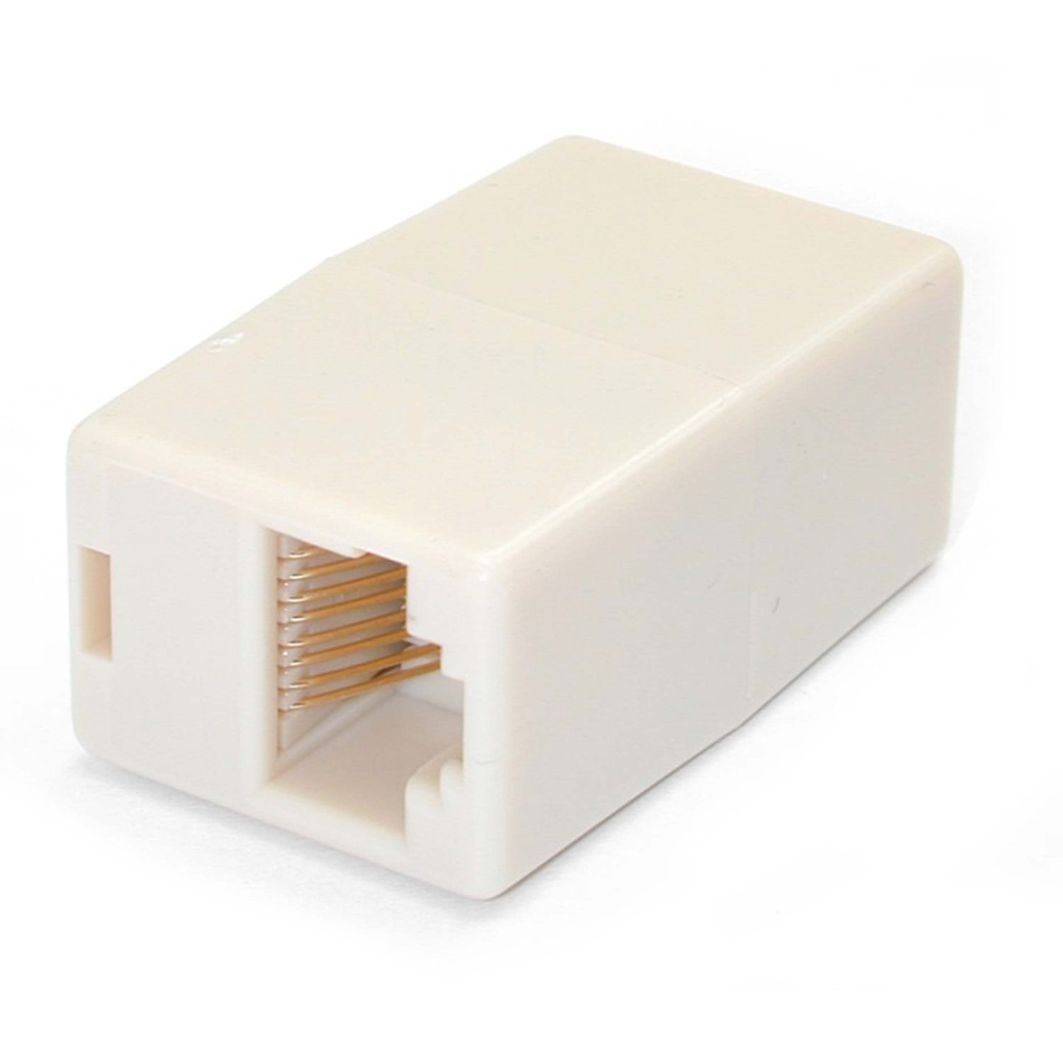 StarTech.com Cat5e RJ45 Modular Inline Coupler - modular inline coupler - Ethernet coupler - cat5e coupler (RJ45COUPLER)