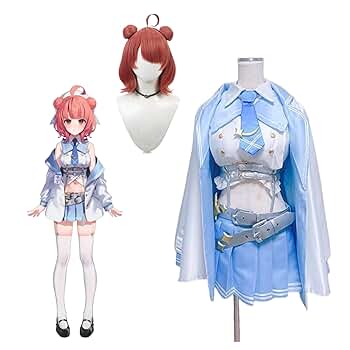 ぶいすぽっ！ 夢野あかり コスプレ 衣装 ウィッグ ぶいすぽっ！夢野