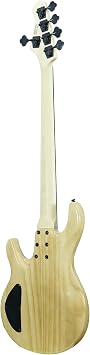 IMM-350 5 String Electric Bass, Natural