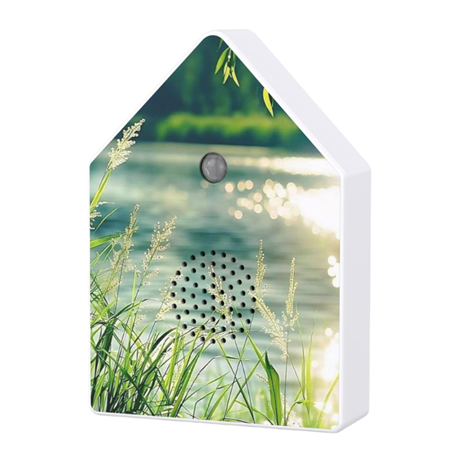 Dispositivo portátil de ruido de pájaros y caja musical con sensor acústico