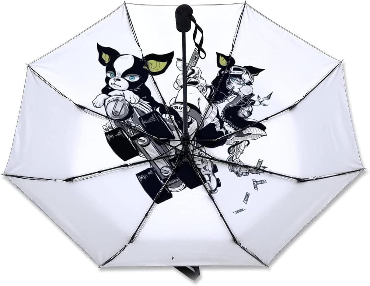 ★プレバン限定★ジョジョの奇妙な冒険 黄金の風　UV晴雨兼用 折りたたみ傘 ジョジョの奇妙な冒険 黄金の風 UV晴雨兼用 折りたたみ傘