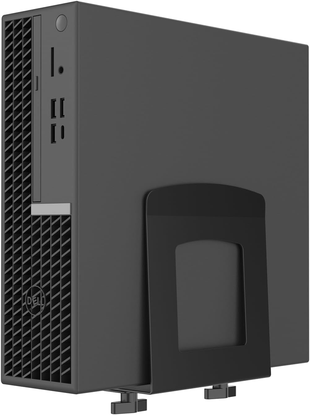 Monzlteck Adjustable Electronic Device Wall Mount|Universal Holder for Small Computers, Gaming Consoles（Xbox 360，Xbox One, PS4），Mini PC，Small Form Factor Desktop Tower, UPS .Fits 1.6" to 3.8" Width image 3 of 9 B0D8ZDQ9TX