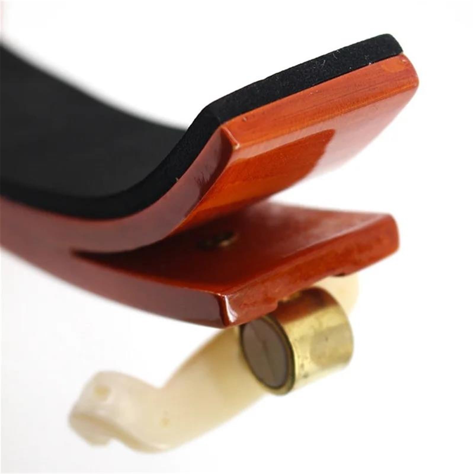 Reposapiés para violín Almohadilla de apoyo para hombro para violín piezas de arce ajustable(Type 3)