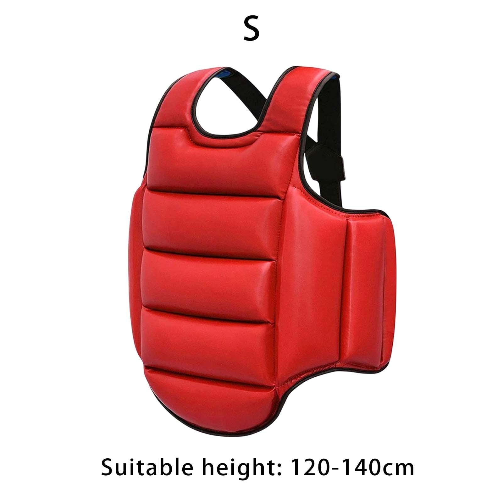 Chaleco Protector Reversible para Taekwondo, con Ajuste de Costillas, para MMA, Boxeo, Karate, Pecho, Unisex Y Niños. Artes Marciales.