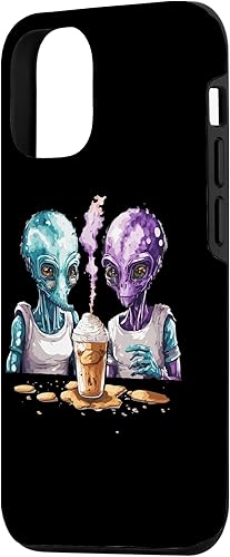 Miniatura 2 de iPhone 14 Pro Aliens Bebidas Frappe Por Primera Vez Divertido Alien Frappe Day Case