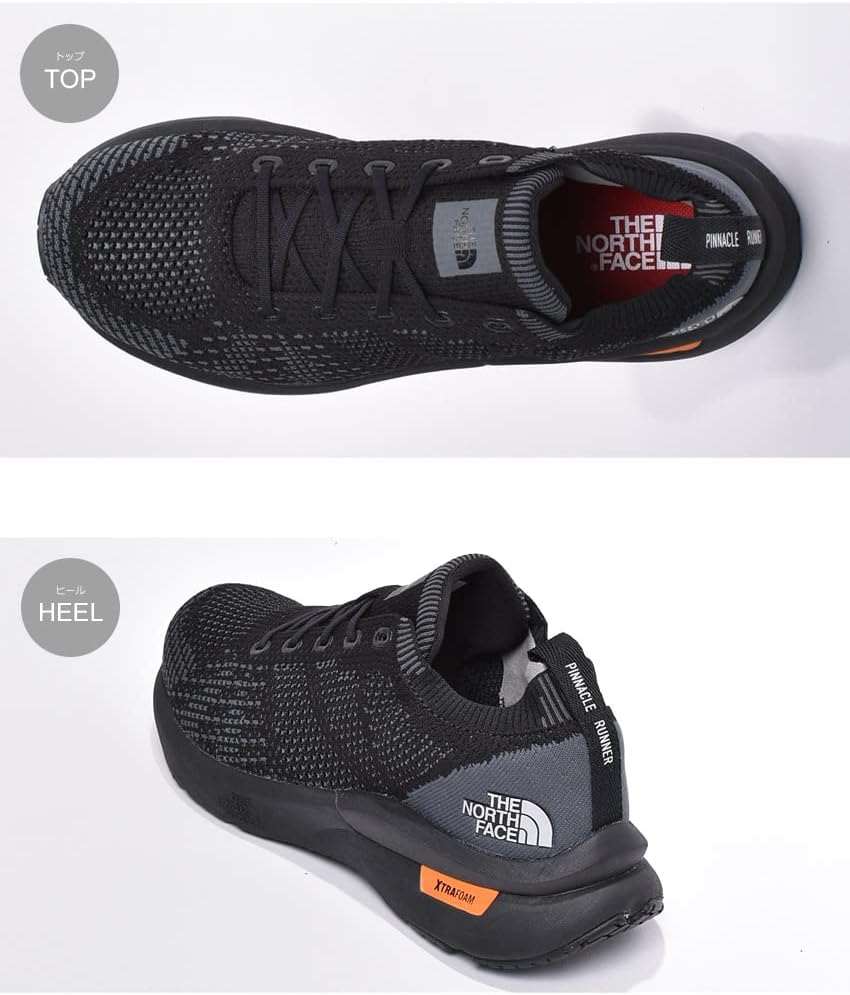 Amazon | [ザ・ノース・フェイス] ランニングシューズ ブラック