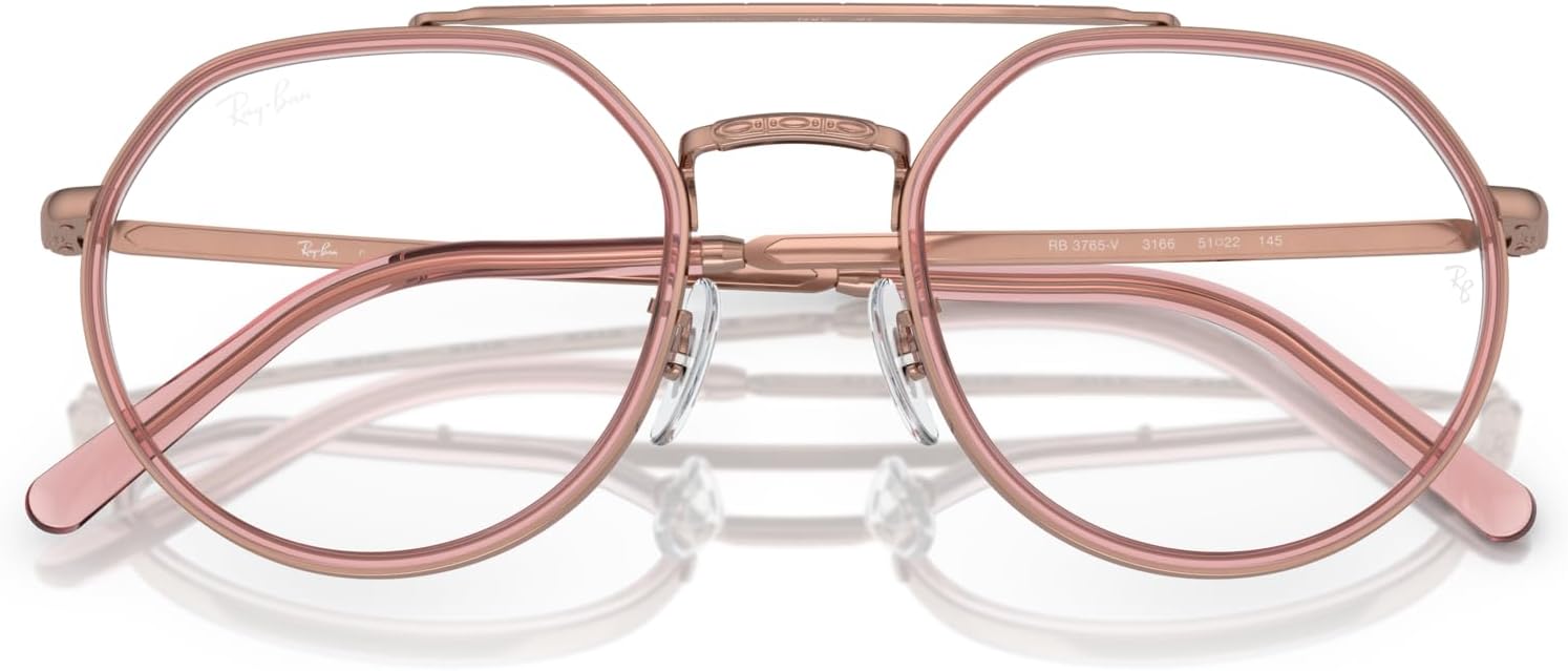 Ray-Ban Rx3765v Round Prescription Eyewear Frames