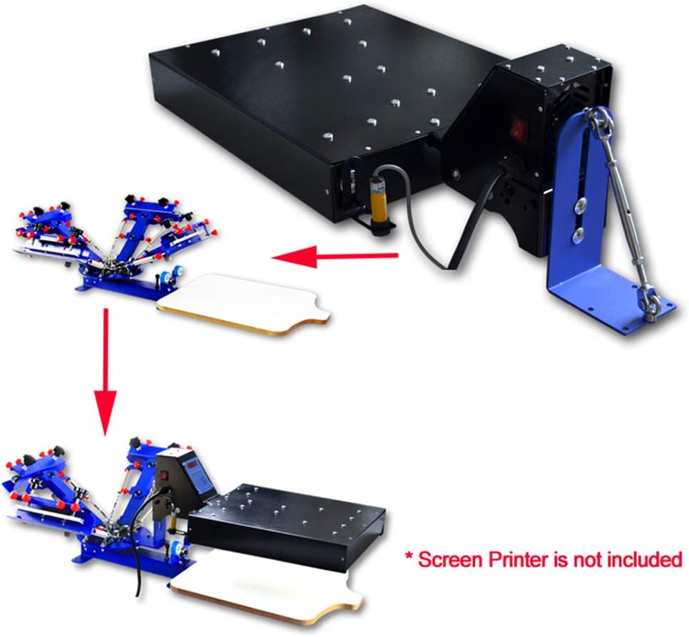 70% оƒƒ Dіѕсоunt TECHTONGDA 110V 1600W Multi-Color Screen Printing Flash Dryer Carbon Fibre Heating Heads with Sensor Switch Universal Dryer Temperature Adjustable