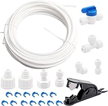 Universal 15m 1/4" Water Hose for Side by Side Fridge Water Hose