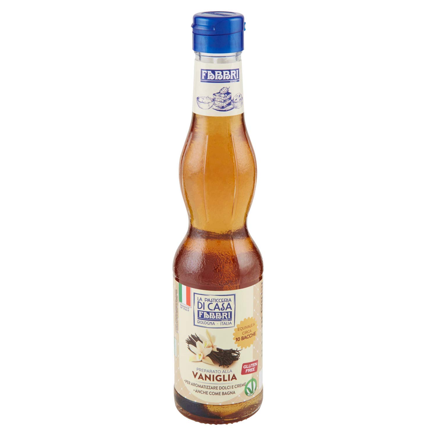 6 Bottiglie di Preparato alla Vaniglia da 300ml