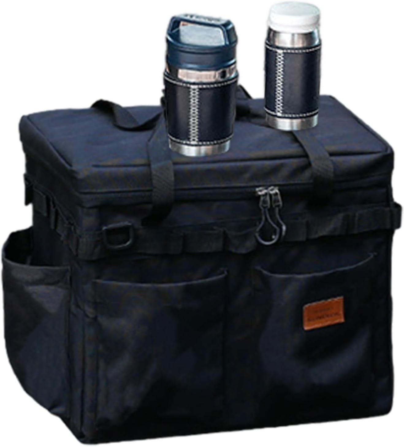 Camping Bags for Men | Large Capacity Waterproof Outdoor Organizer | Outdoor Storage Bag with Hooks,for Hiking Backpacking Fishing Travel Adventure Tool Equipment