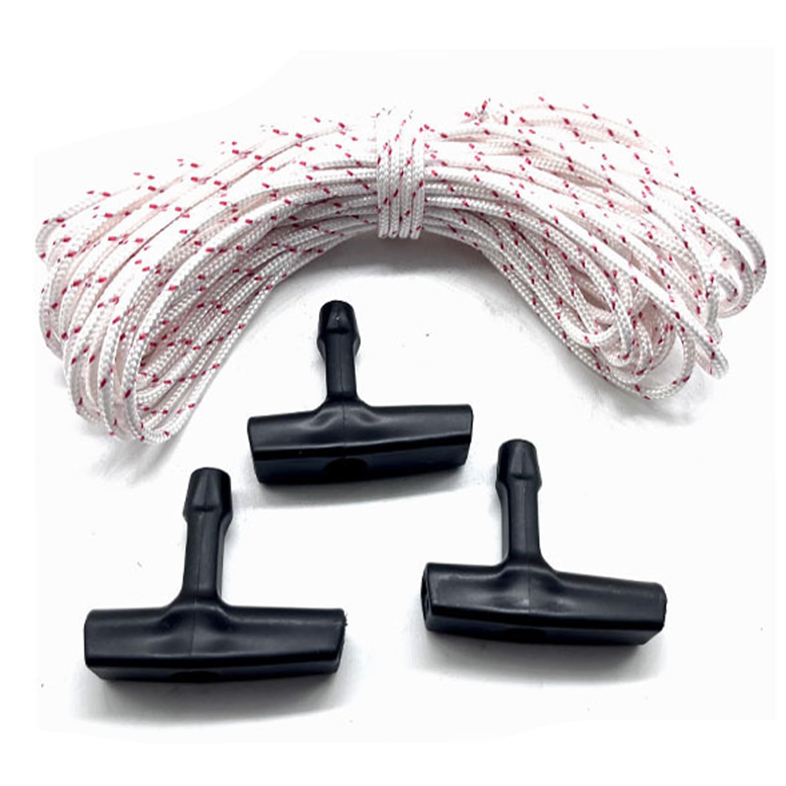 CORDA DI AVVIAMENTO TOSAERBA - 10m, 3mm, Con 3 Manici, Per Motoseghe E Decespugliatori - Foto 11