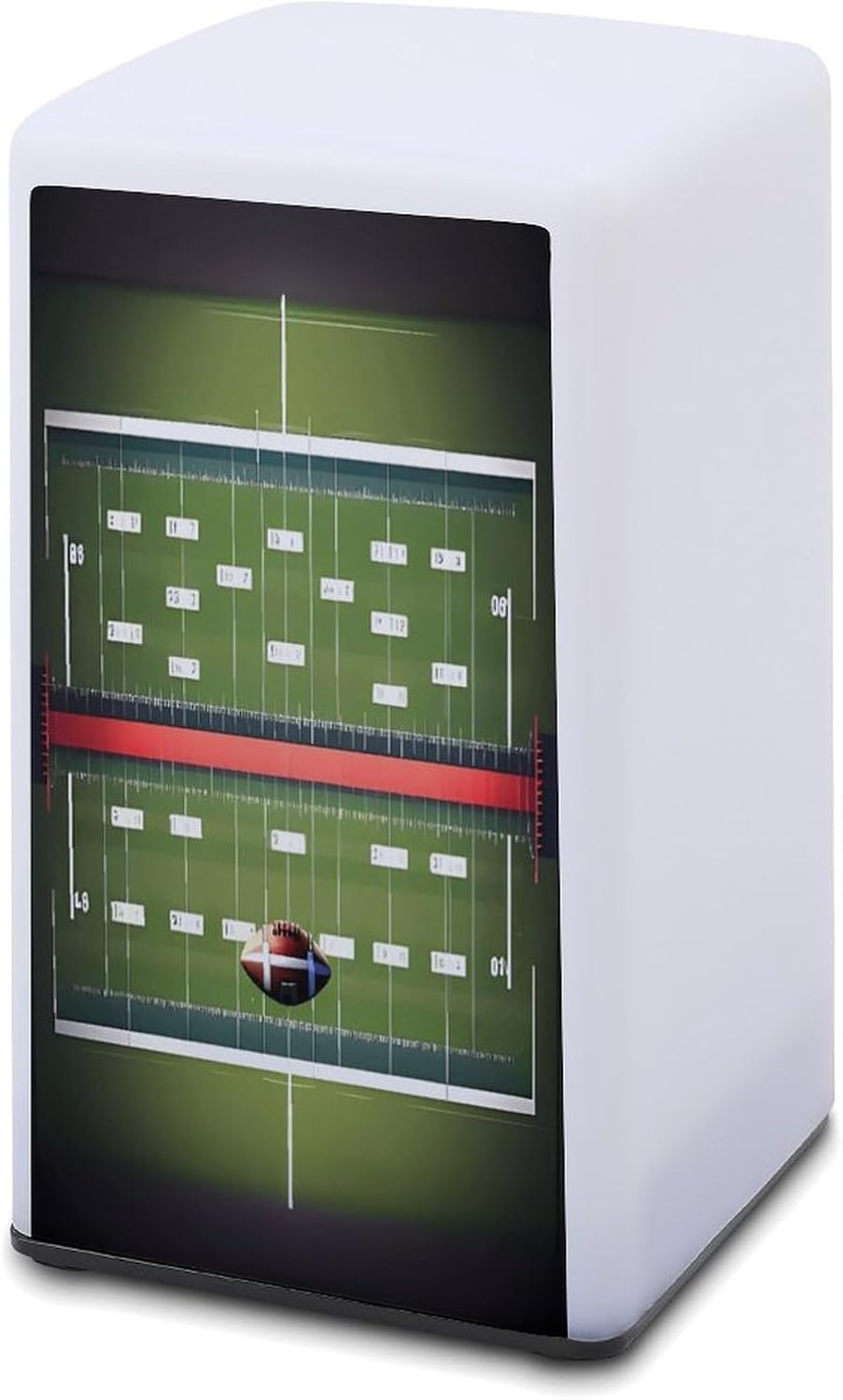 Cordless Night Light Battery Powered Dimmable Lamp for Reading American Football Field and Ball Small Desk Lamp for Bedroom Living Room Office