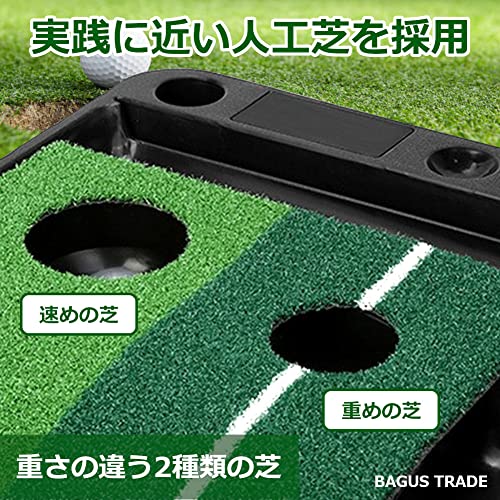 ゴルフ パターマット ボールが戻ってくる 返球機能付き パタ