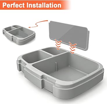 3Pcs Lunch Box Insert Divider Compatible with Bentgo Pop, Divider Insert for Bentgo Lunch Box – Large Bento Accessory(Pop)