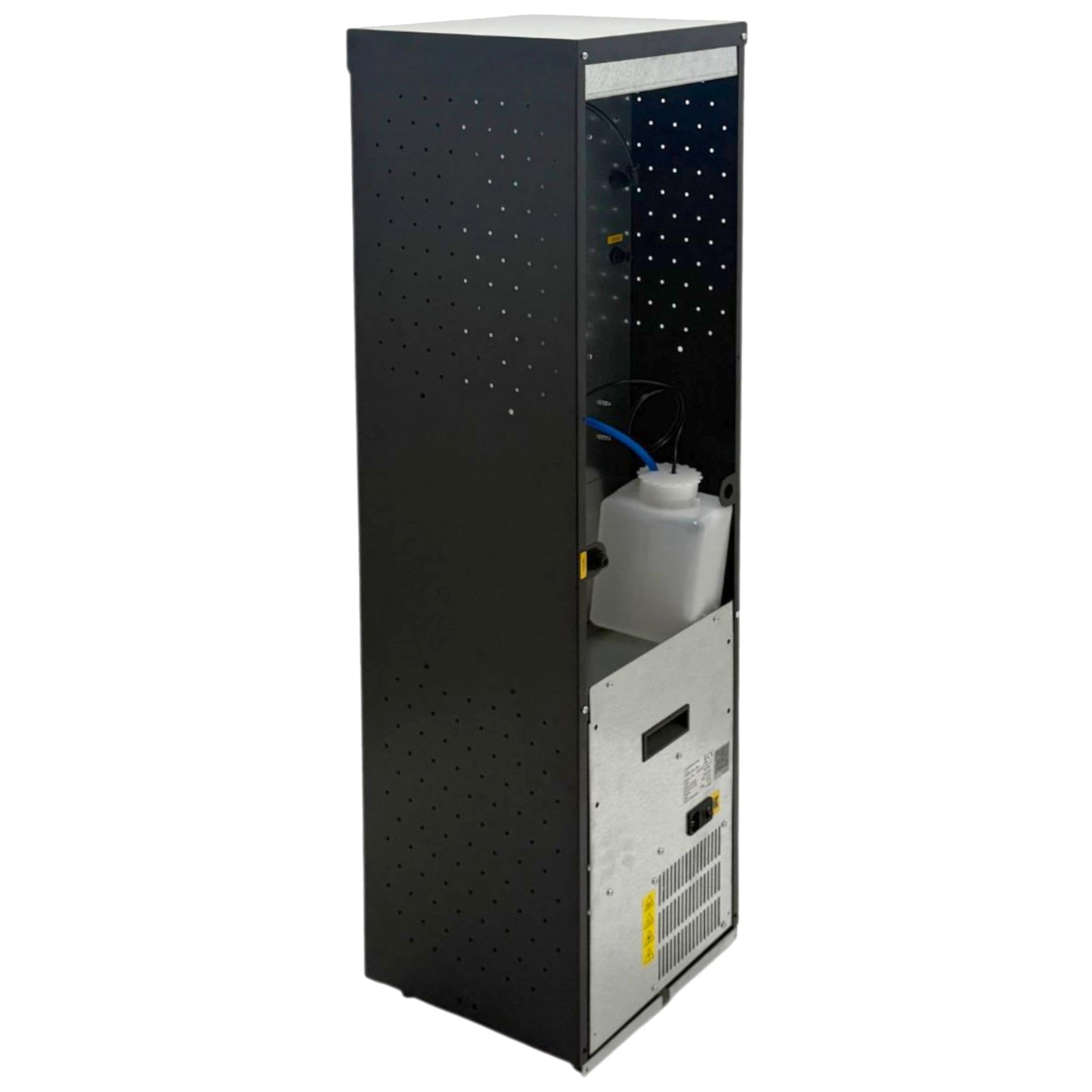 Italbedis H2Office PRO Plus Schwarz Set Premium Tafelwasseranlage mit Kühlung 30 Liter pro Stunde Sprudelwasser Trinkwasser Wasserspender Wassersprudler mit Wasserfilter AG 11 inkl 2 kg CO2 Flasche