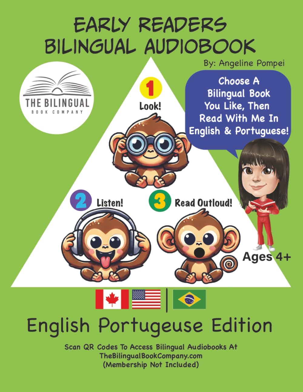 Early Readers Bilingual Audiobook English Portuguese Edition