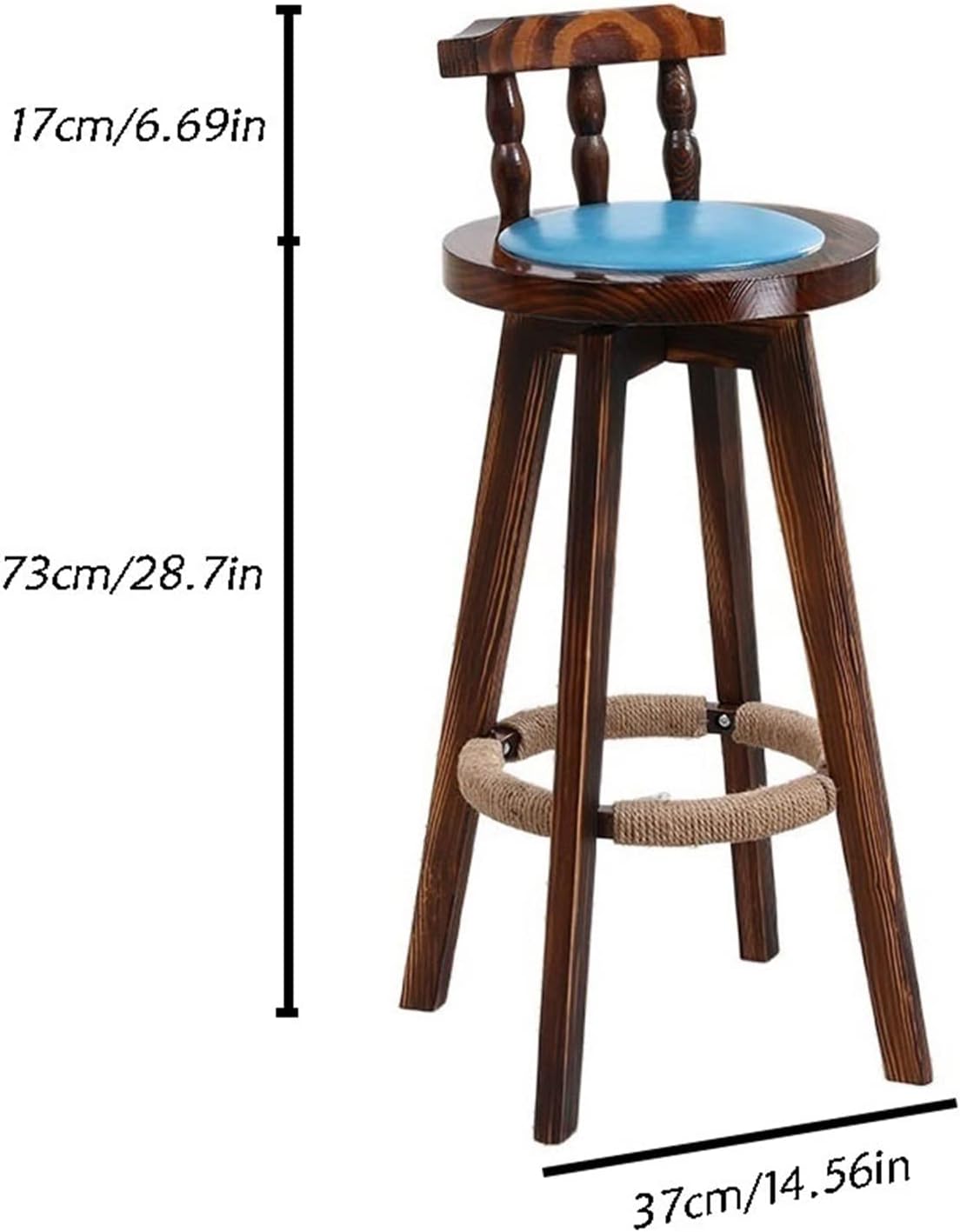 アメリカ ヴィンテージ バーチェア スツール 木製 回転 椅子 ブラウン アメリカ ヴィンテージ バーチェア スツール 木製 回転 椅子 ブラウン