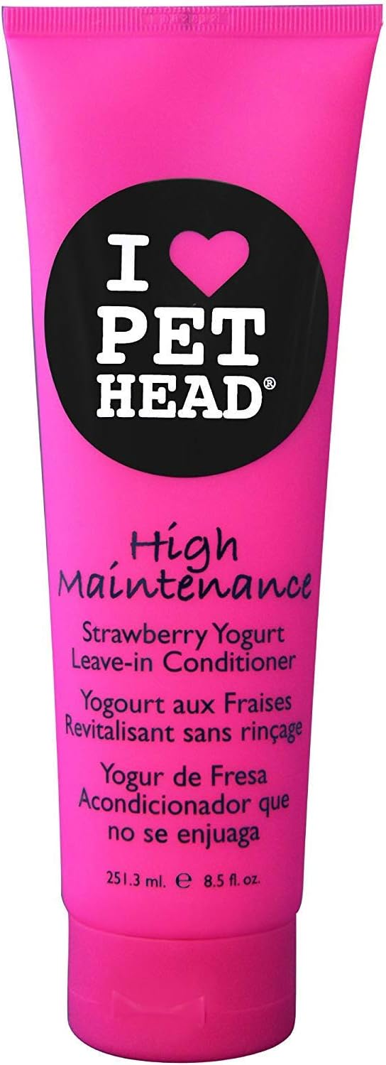 High Maintenance Leave-In Conditioner, 8.5oz Strawberry Yogurt