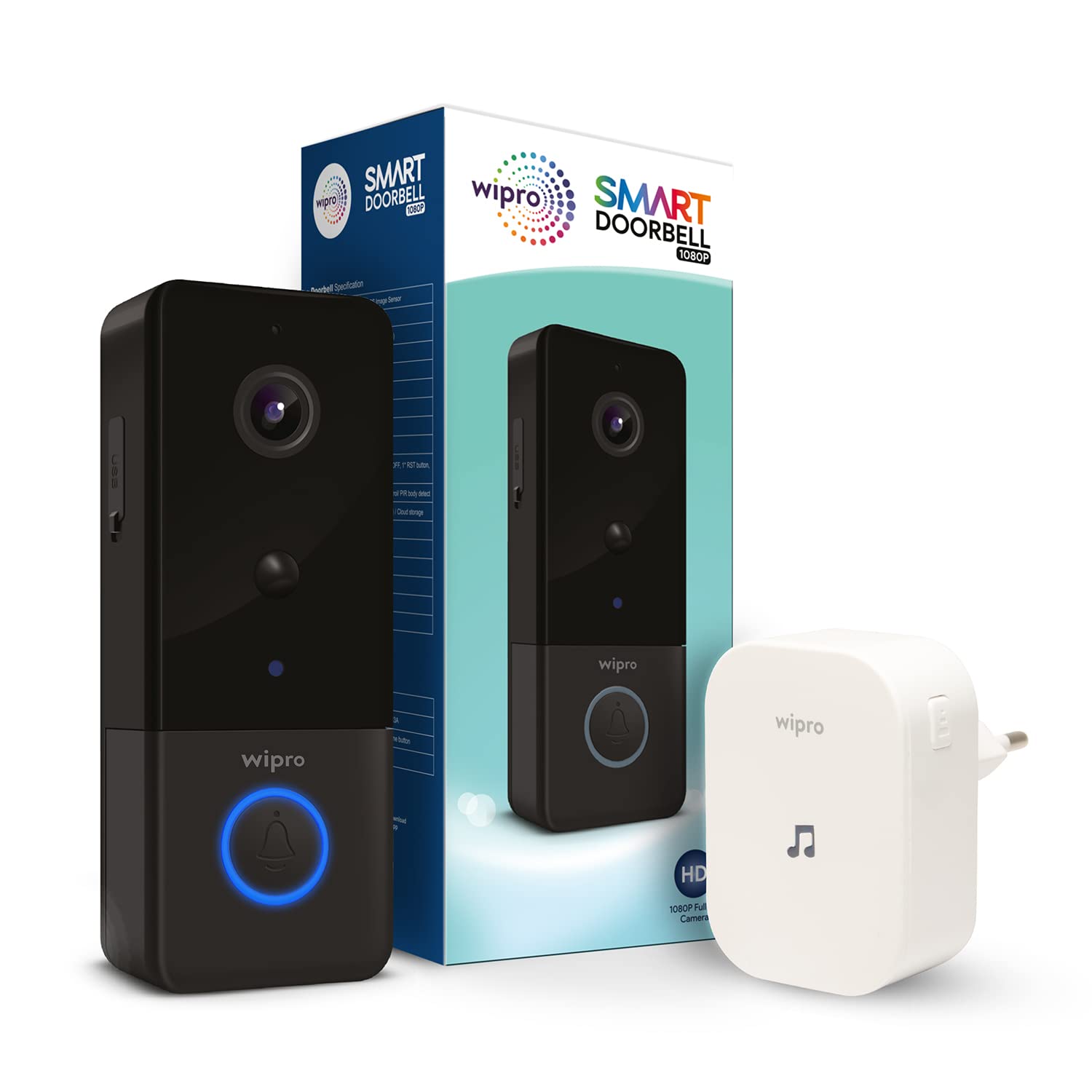 Wipro Smart Doorbell - 1080p HD Security -2 Wipro Smart Doorbell - 1080p HD Security -2