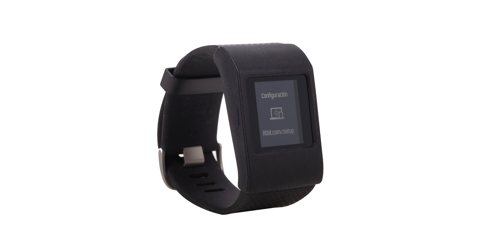 Band Cover Cases for Fitbit Surge Smartwatch Tracker Slim Designer Sleeve Protector Accessories (black)