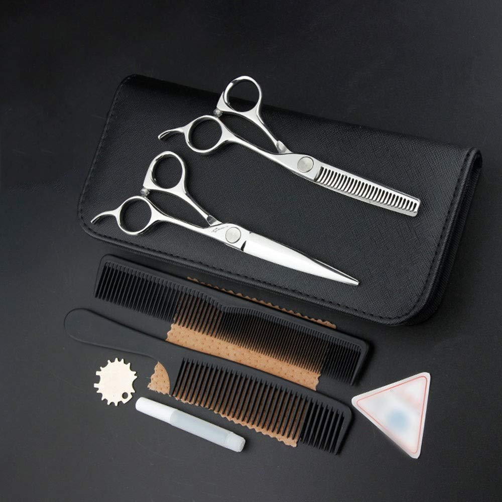Amazon.co.jp: Zxyan 散髪 ヘアカット はさみ 6インチの美容専門散髪
