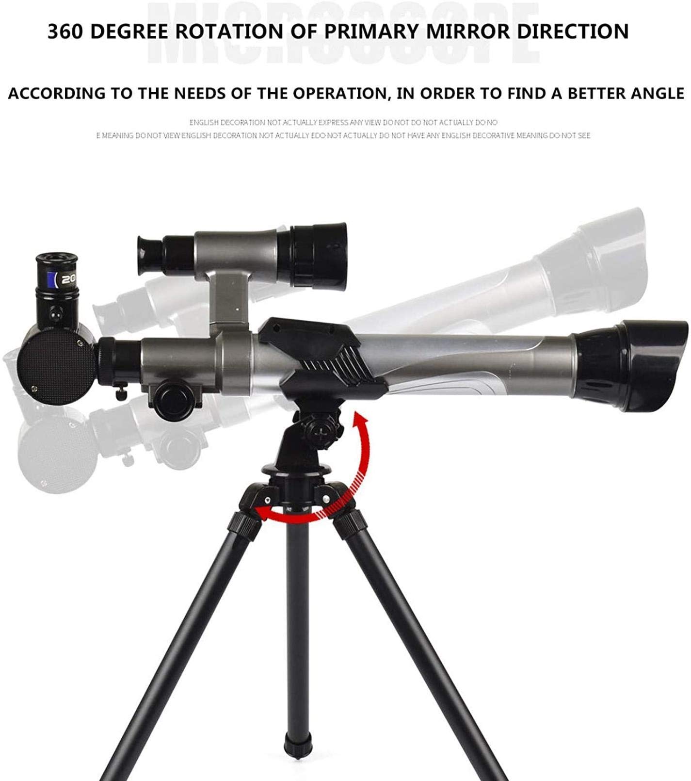 Télescope pour Adultes et Enfants, télescope pour débutants en Astronomie, télescope pour Enfants de 8 à 12 Ans, télescope débutant avec chercheur et trépied