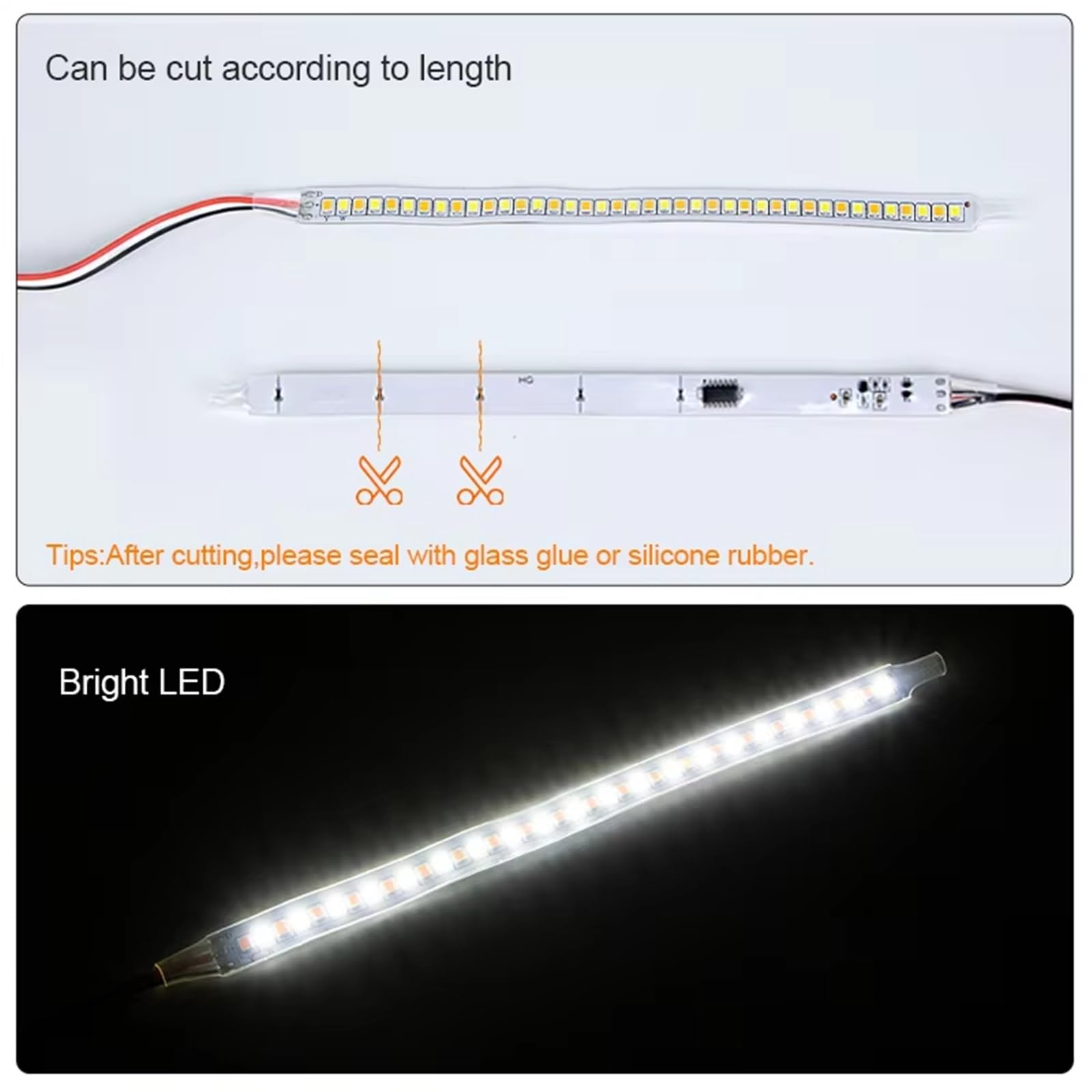 Indicatore Di Direzione Per Specchietto Retrovisore Per Auto A LED Striscia Di Fari Automatica Indicatore Di Direzione Luce Fluente Indicatori Retrovisori(14cm 2pc)