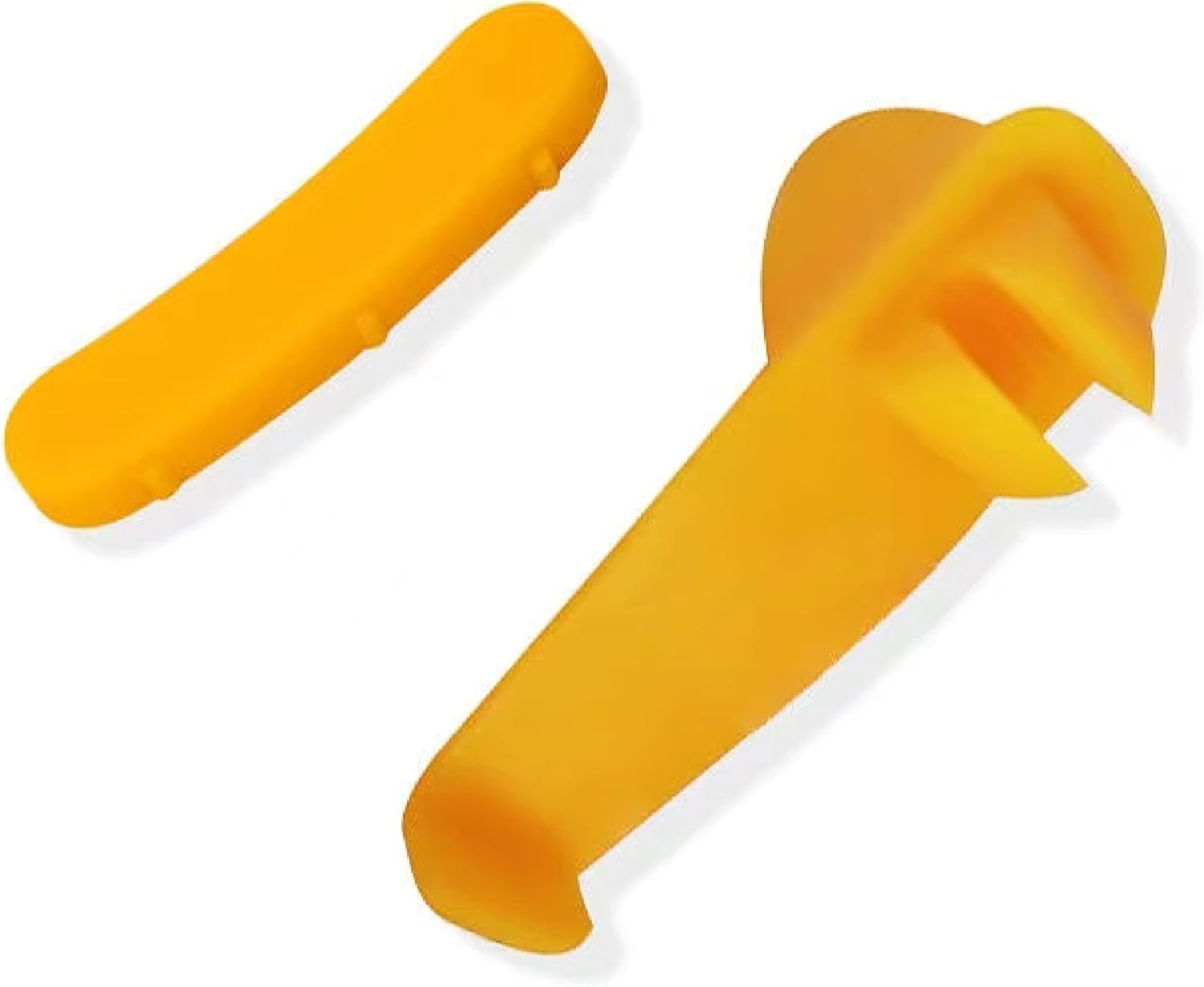 Tire Changer Plastic Insert, Tire Machine Guard, Wheel Rim Edge Protector for Mount Duck Head, Nylon Tyre Demount Fitting Head Part, 6 Front (Upper) + 6 Rear (Lower) Insert Kit/Pack, 2 Packs, 34YKL