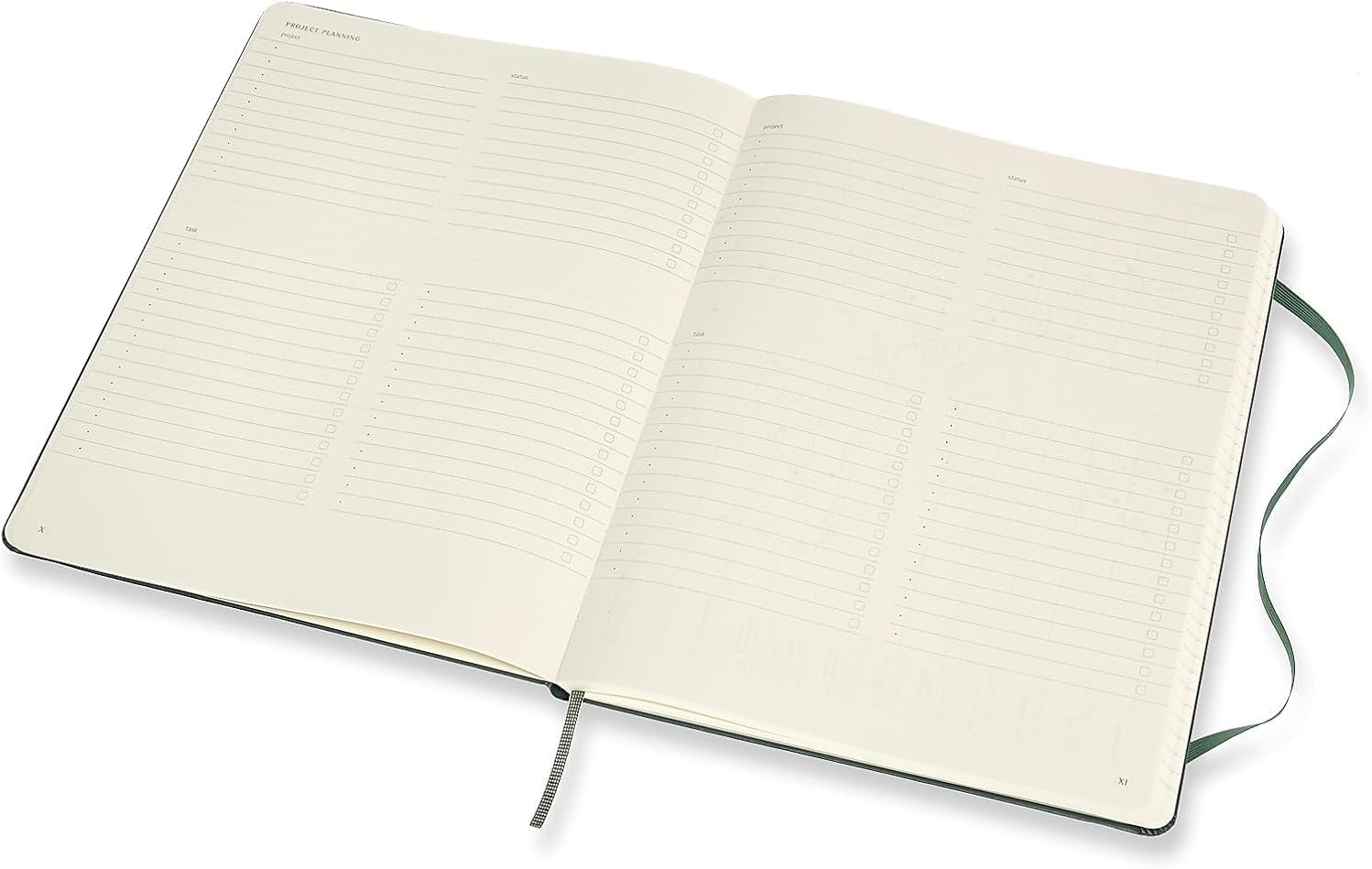 PRO Notebook, Hard Cover, XL Profal Project Planning,