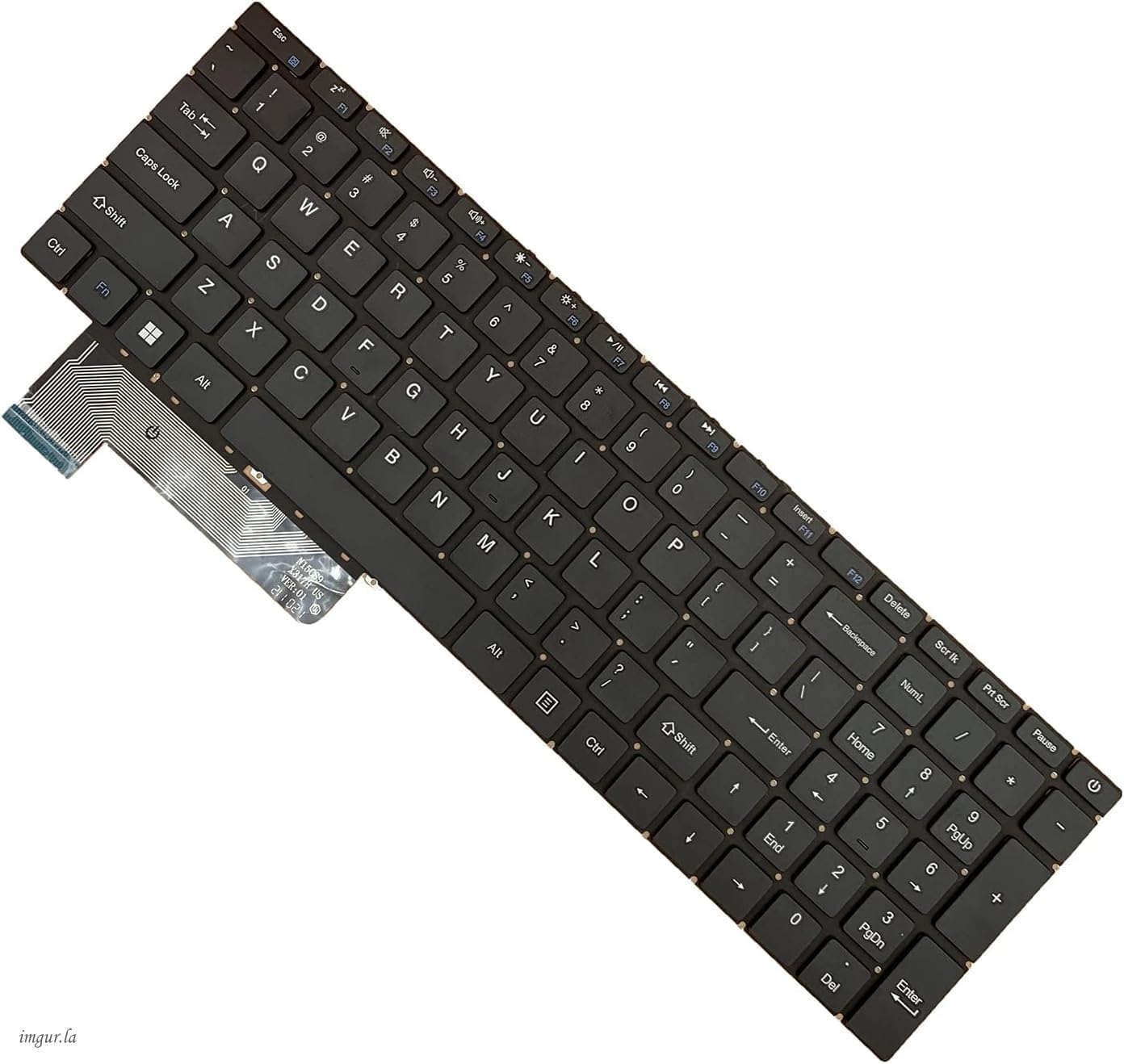 Laptop Replacement US Layout Keyboard for Gateway 15 GWTN156 GWTN156-1BK GWTN156-1BL GWTN156-1GR GWTN156-1RG Keyboard