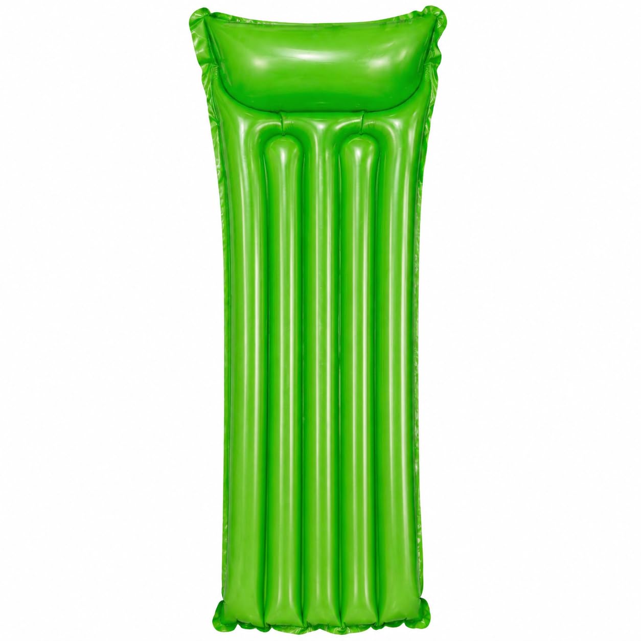 Indigo® Inflatable Pool Float Lilo – 183x69cm Air Bed Mattress, Lightweight Summer Lounger for Adults & Kids, Beach, Pool & Garden Use (Green, Pack of 1) — image 1